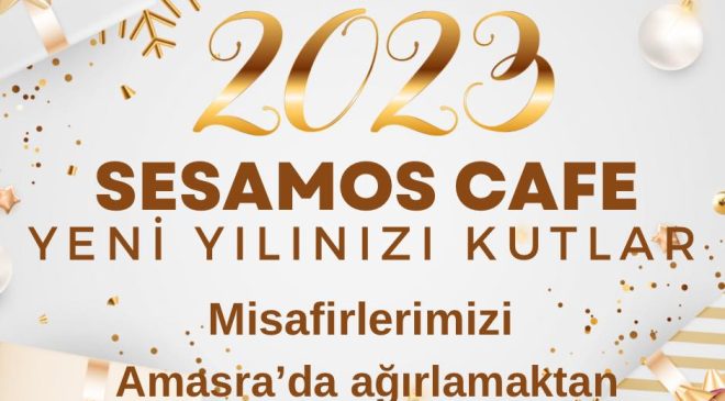 SESAMOS CAFE YENİ YILINIZI KUTLAR
