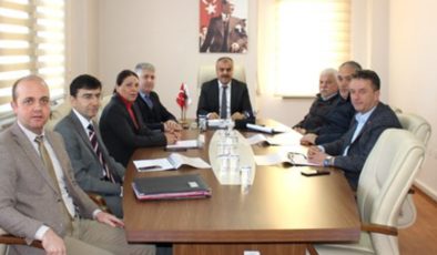 İl Encümen Toplantısı Gerçekleştirildi