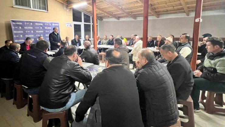 AK Parti Bartın Milletvekili Adayı Turhan Kalaycı, “Her gün yollardayız, her gün sokaklardayız.