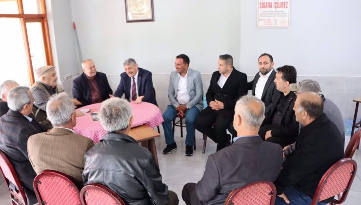 AKIN “KALKINMA HAMLESİNİ KÖYLERİMİZDEN BAŞLATACAĞIZ”