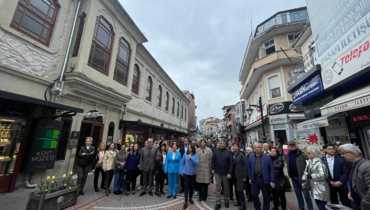 MİLLET İTTİFAKI ÇARŞI ESNAFINI ZİYARET ETTİ
