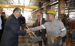 CEMAL AKIN’DAN ÇELİKERLER’E ZİYARET